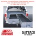 OUTBACK 4WD INTERIOR TWIN DRAWER DUAL ROLLER NAVARA D40 RX KING CAB 11/05-ON